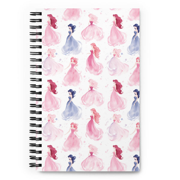 Enchanting Princess Spiral Notebook - Perfect Kids' Journal for Creative Adventures