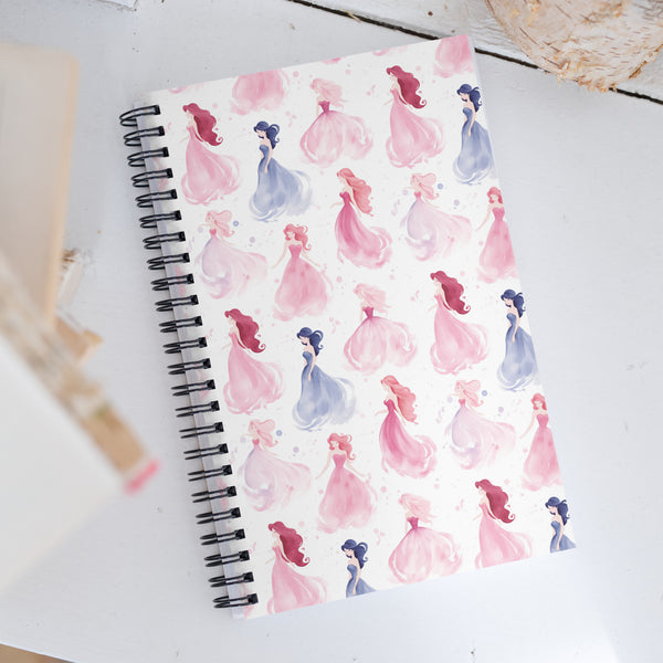 Enchanting Princess Spiral Notebook - Perfect Kids' Journal for Creative Adventures