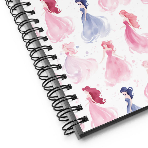 Enchanting Princess Spiral Notebook - Perfect Kids' Journal for Creative Adventures